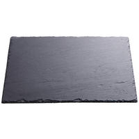 DÍSZTÁNYÉR 30/40 cm   - palaszürke, Konventionell, kő (30/40cm) - Ambia Home
