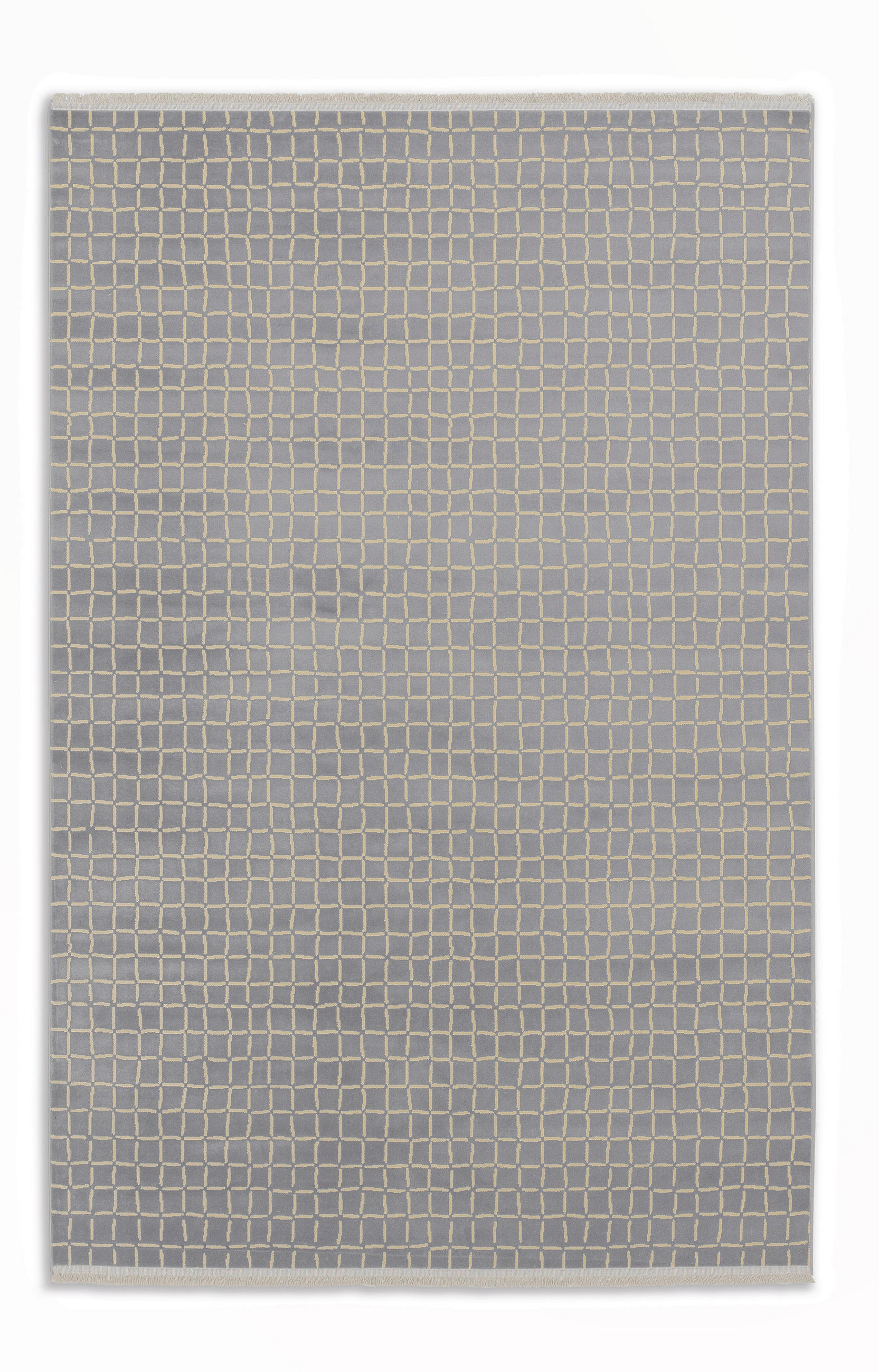 WEBTEPPICH 133/190 cm Magic Grau, Goldfarben rechteckig  - Goldfarben/Grau, Basics, Textil (133/190cm) - Schöner Wohnen