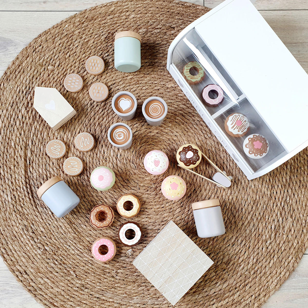 KINDERKÜCHENZUBEHÖR VANILLA  - Weiß, Basics, Holz (32/23/15cm) - MUSTERKIND