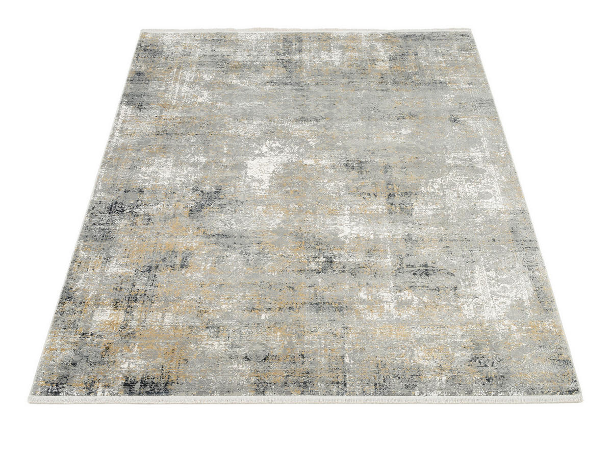 WEBTEPPICH 140/200 cm Lacona Grau  - Grau, Design, Textil (140/200cm) - Dieter Knoll