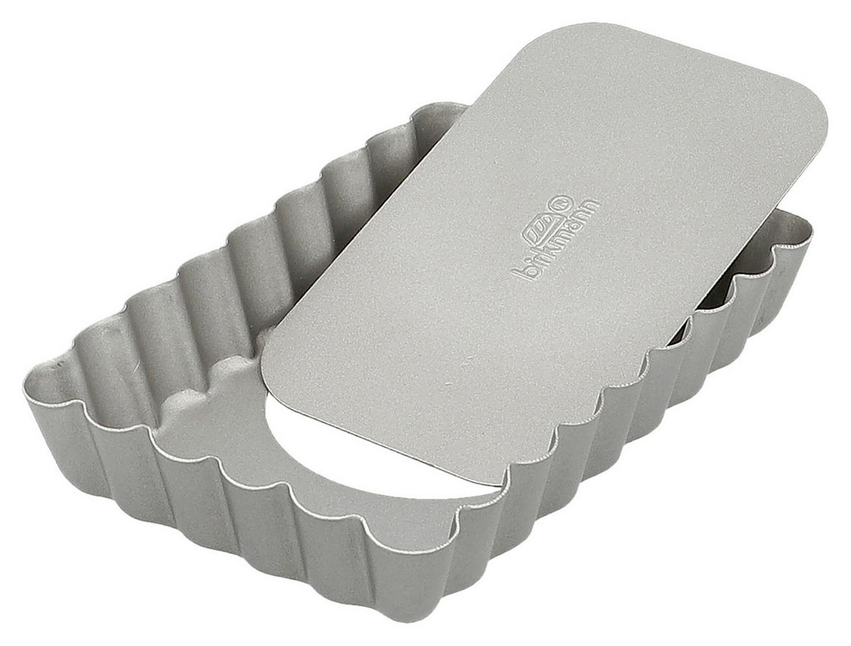 BAKFORM - grå, Basics, metall (13/2/8cm) - Birkmann