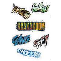 WANDTATTOO  - Multicolor, Basics, Kunststoff (50/70cm) - Xora
