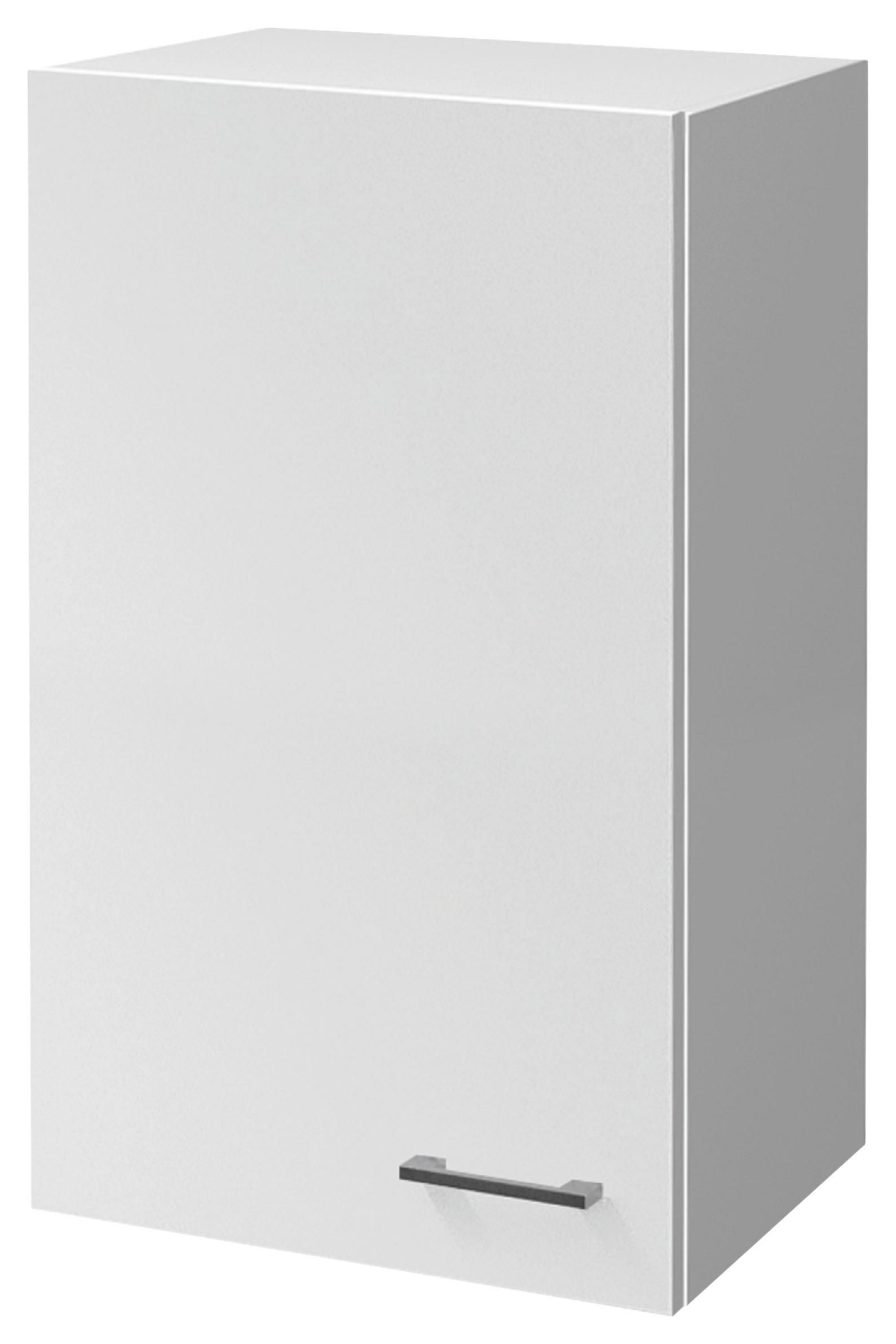 KÜCHENOBERSCHRANK 50/89/32 cm  in Weiß  - Alufarben/Weiß, KONVENTIONELL, Holzwerkstoff/Kunststoff (50/89/32cm) - FlexWell