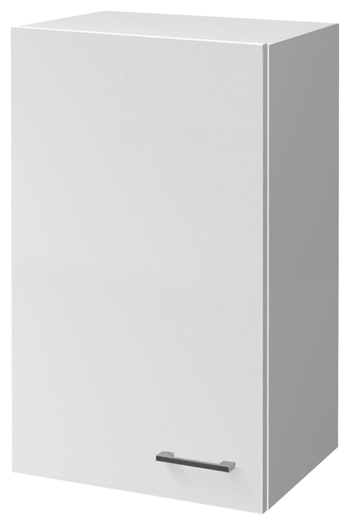 KÜCHENOBERSCHRANK 50/89/32 cm  in Weiß  - Alufarben/Weiß, KONVENTIONELL, Holzwerkstoff/Kunststoff (50/89/32cm) - FlexWell