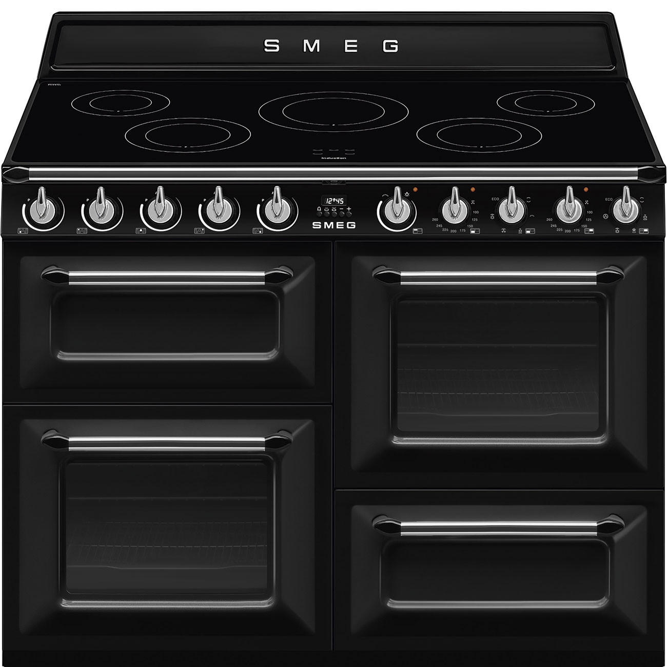 HERD TR4110IBL2  - Schwarz, Basics, Glas/Metall (110/90/60cm) - SMEG