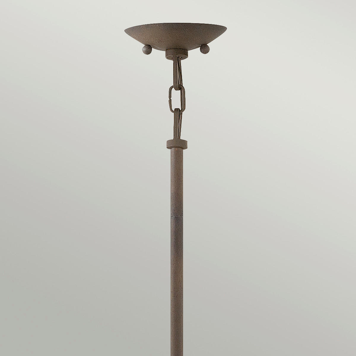 AUSSENHÄNGELEUCHTE Carson 25.4/43.3 cm  - Dunkelgrau, Basics, Glas/Metall (25.4/43.3cm) - Elstead Lighting