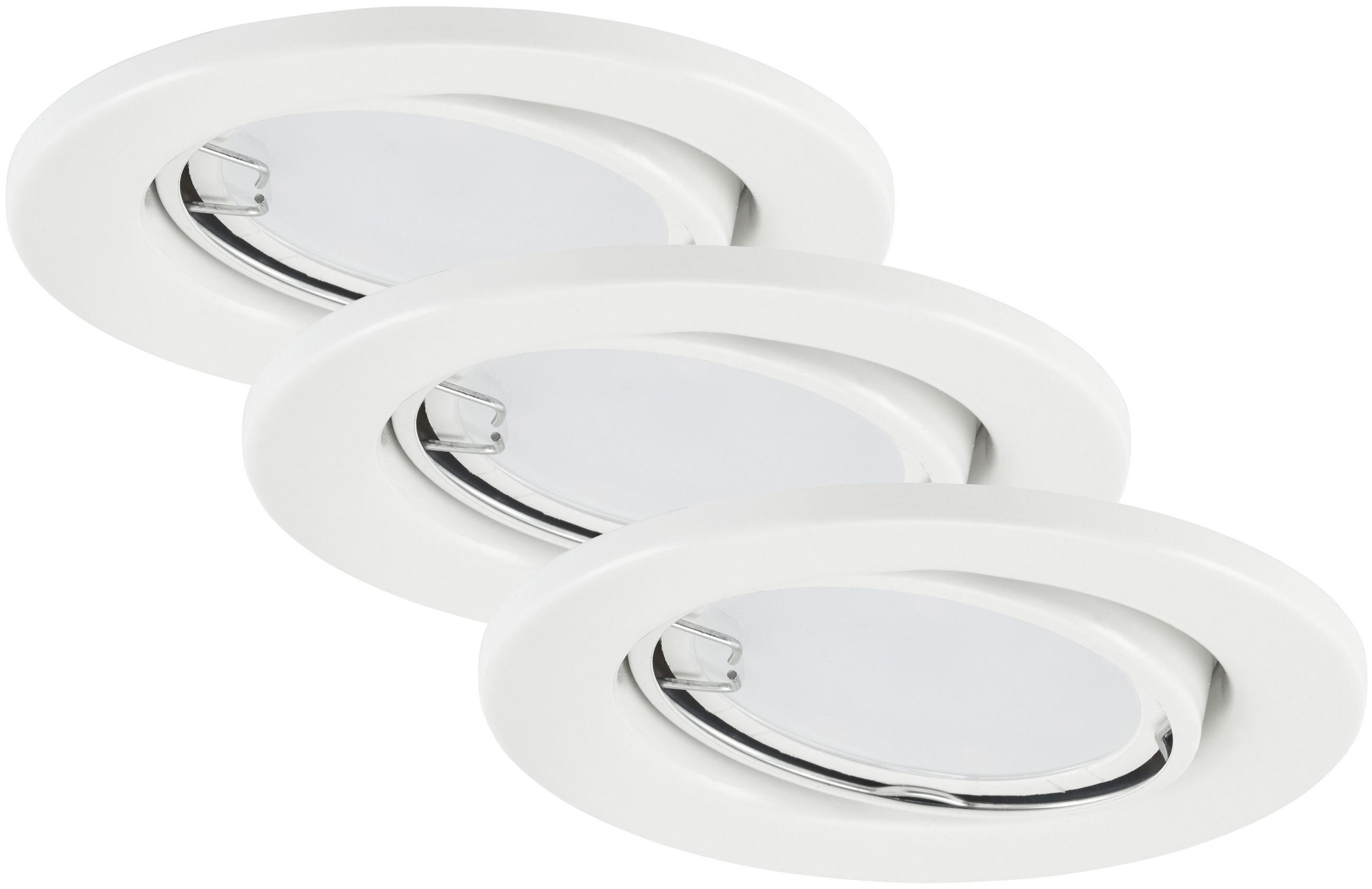 LED PANEL - bela, Osnovno, metal (8,6/7cm)