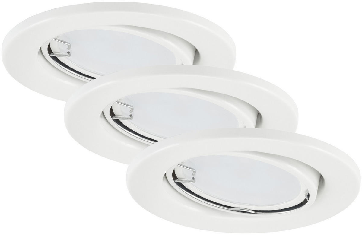 LED PANEL - bela, Osnovno, metal (8,6/7cm)
