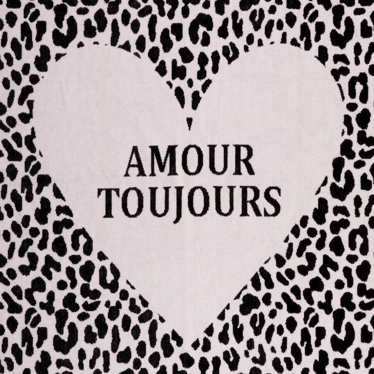 STRANDHANDDUK svart, vit 90/180 cm  - vit/svart, Trend, textil (90/180cm) - Esposa