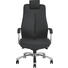 CHEFSESSEL Lederlook Schwarz - Schwarz, KONVENTIONELL, Leder/Kunststoff (70/116-128.5/70cm)