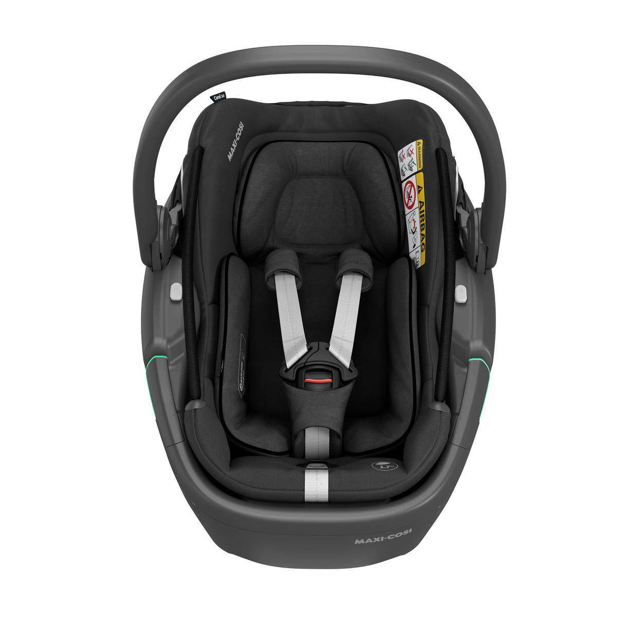 KINDERAUTOSITZ Coral 360  - Schwarz, Basics, Kunststoff/Textil (44/58/68cm) - Maxi-Cosi