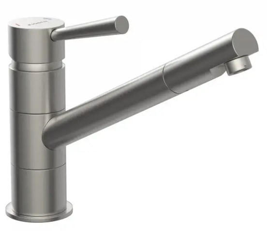 KÜCHENARMATUR  - Edelstahlfarben, Basics, Metall (5,5/19/25,5cm) - Schütte