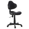 JUGENDDREHSTUHL Grau, Schwarz  - Schwarz/Grau, Basics, Kunststoff (45/86-101/42cm) - MID.YOU