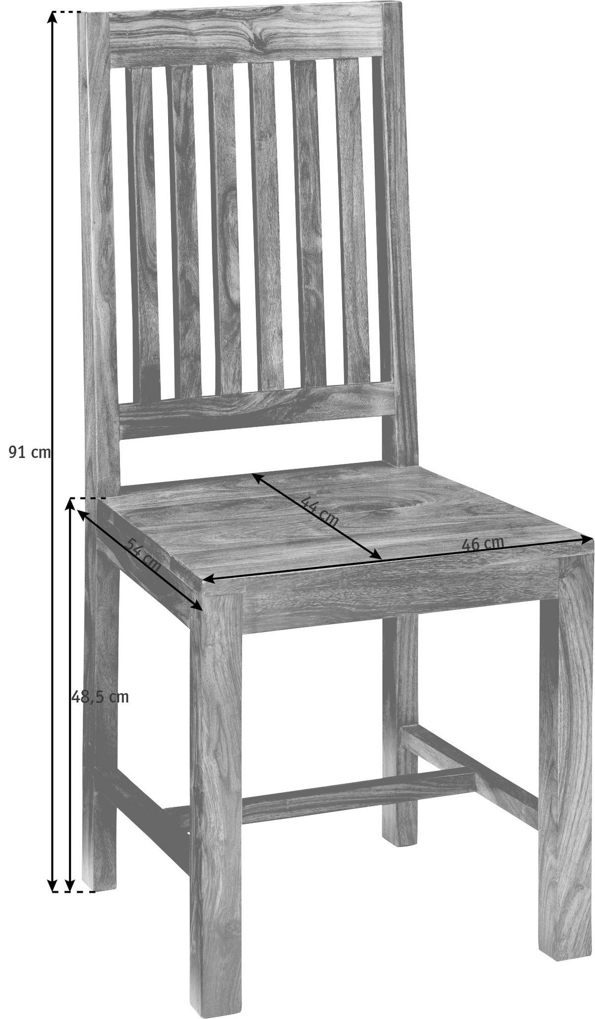 STOLIČKA, 45/100/45 cm - farba indického palisandra, Lifestyle, drevo (45/100/45cm) - Landscape