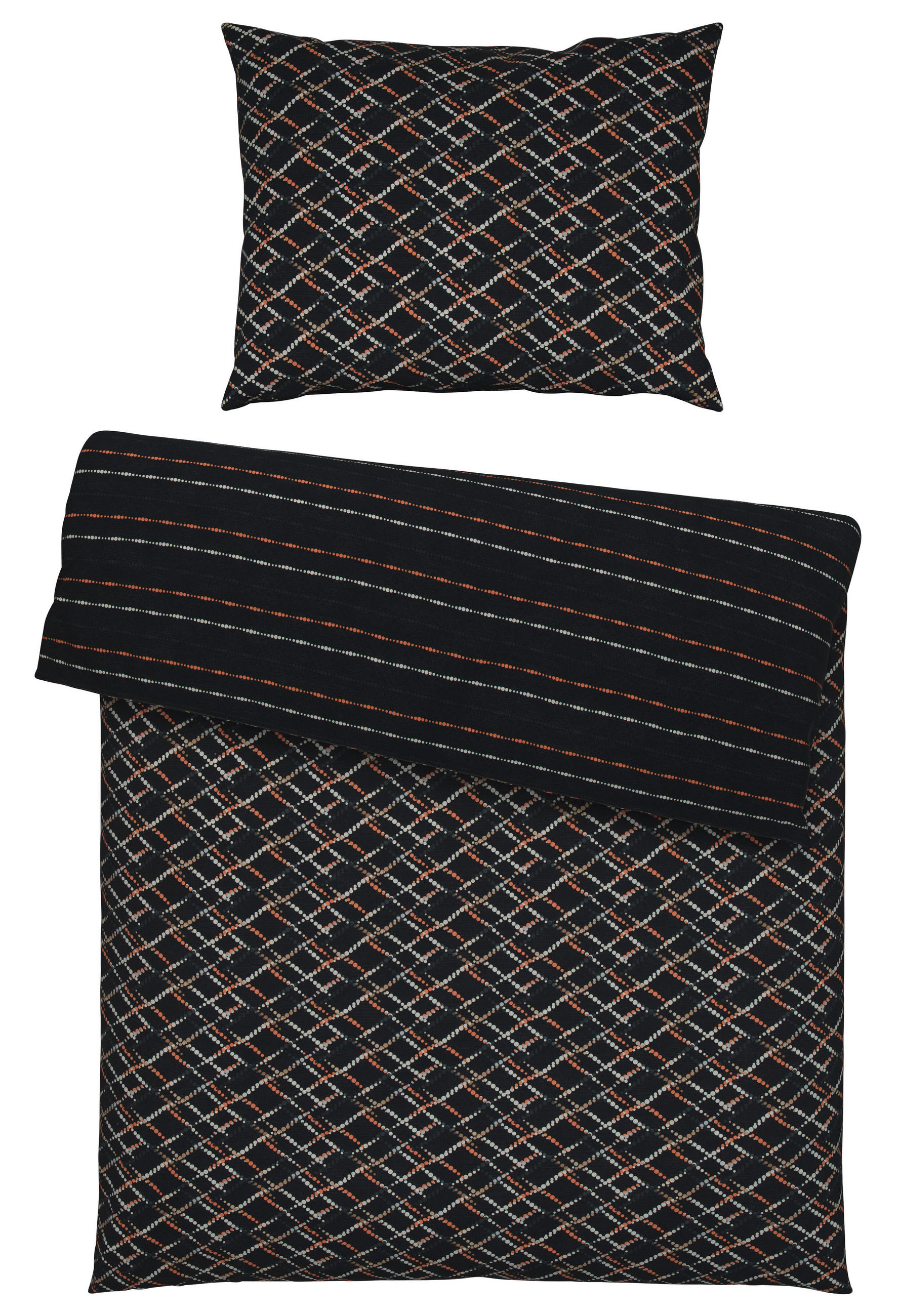 LIZENZBETTWÄSCHE 140/200 cm  - Creme/Braun, Design, Textil (140/200cm) - Esprit