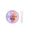 BROTZEITBOX - Lila/Multicolor, KONVENTIONELL, Kunststoff (6,7/10,4cm) - Mepal