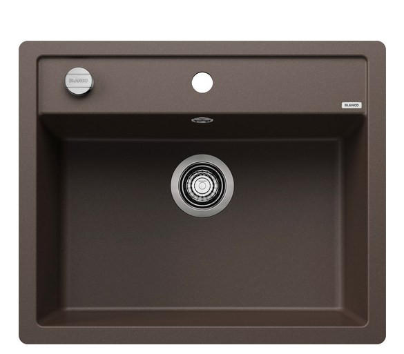 SPÜLE 518851  - Grau, Basics, Stein (60,5/22,7/50cm) - Blanco