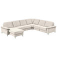 WOHNLANDSCHAFT in Chenille Naturfarben  - Alufarben/Naturfarben, Design, Textil/Metall (170/333/265cm) - Dieter Knoll