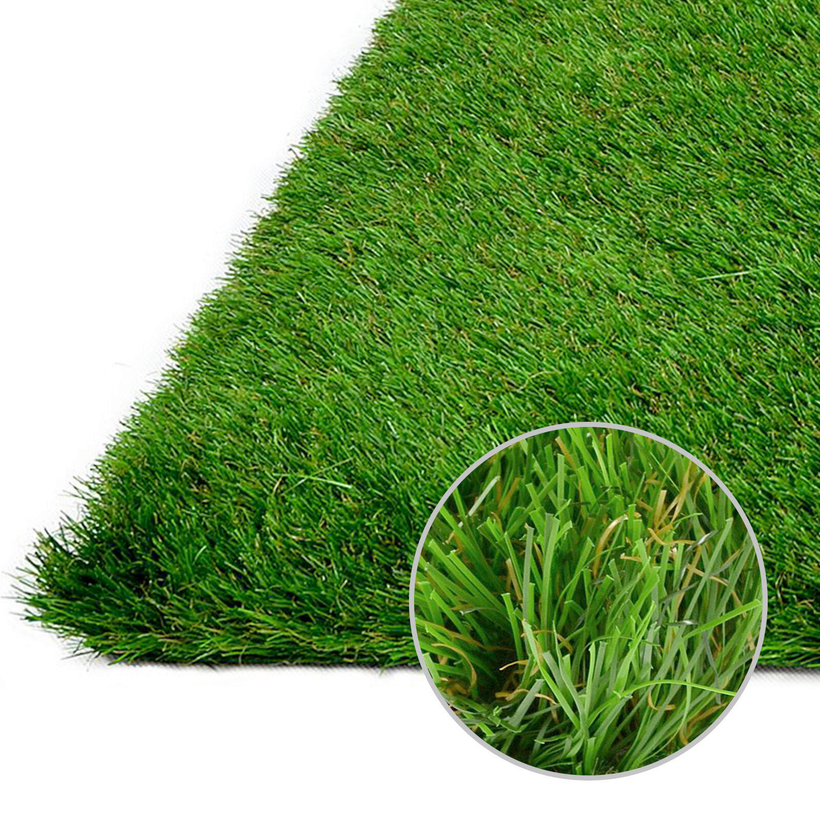RASENTEPPICH 50 mm Kunststoff  - Grün, Basics, Kunststoff (100/250cm) - Floordirekt