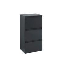 UNTERSCHRANK 40/79/35 cm  - Graphitfarben/Grau, Design, Holzwerkstoff (40/79/35cm) - Held