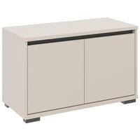 GARDEROBENBANK  in 80/50/38 cm  - Kaschmir/Anthrazit, MODERN, Kunststoff (80/50/38cm) - Xora