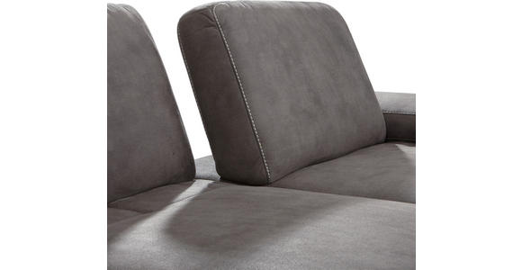 ECKSOFA 16580 Sprint in Mikrofaser Mokka  176/298 cm  - Beige/Bronzefarben, Natur, Textil/Metall (176/298cm) - Valnatura