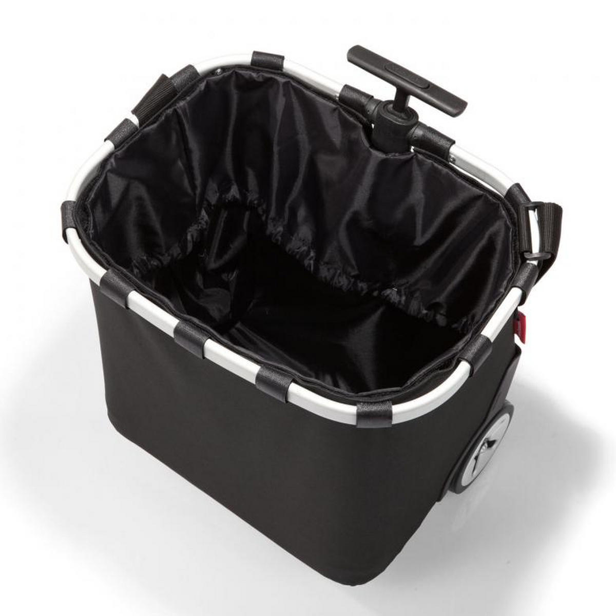 CARRY-CRUISER SCHWARZ  - Basics, Textil/Metall (42/47,5/32cm) - Reisenthel