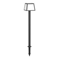 SOLARLEUCHTE 15,5/15,5/106 cm   - Schwarz/Weiß, Basics, Kunststoff (15,5/15,5/106cm) - Eglo
