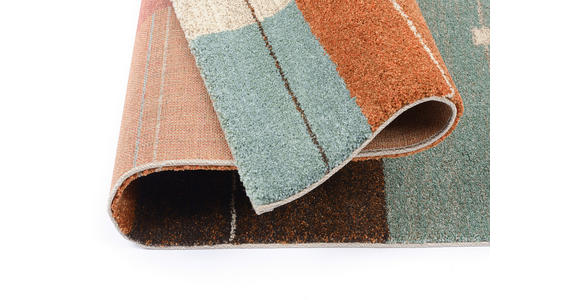 WEBTEPPICH 120/170 cm Palazzo Alto Terracotta  - Terracotta, Design, Textil (120/170cm) - Novel