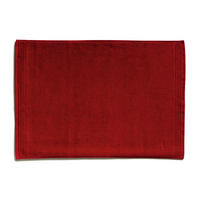 BADEMATTE Superwuschel Rot 50/70 cm  - Rot, Basics, Textil (50/70cm) - Moeve