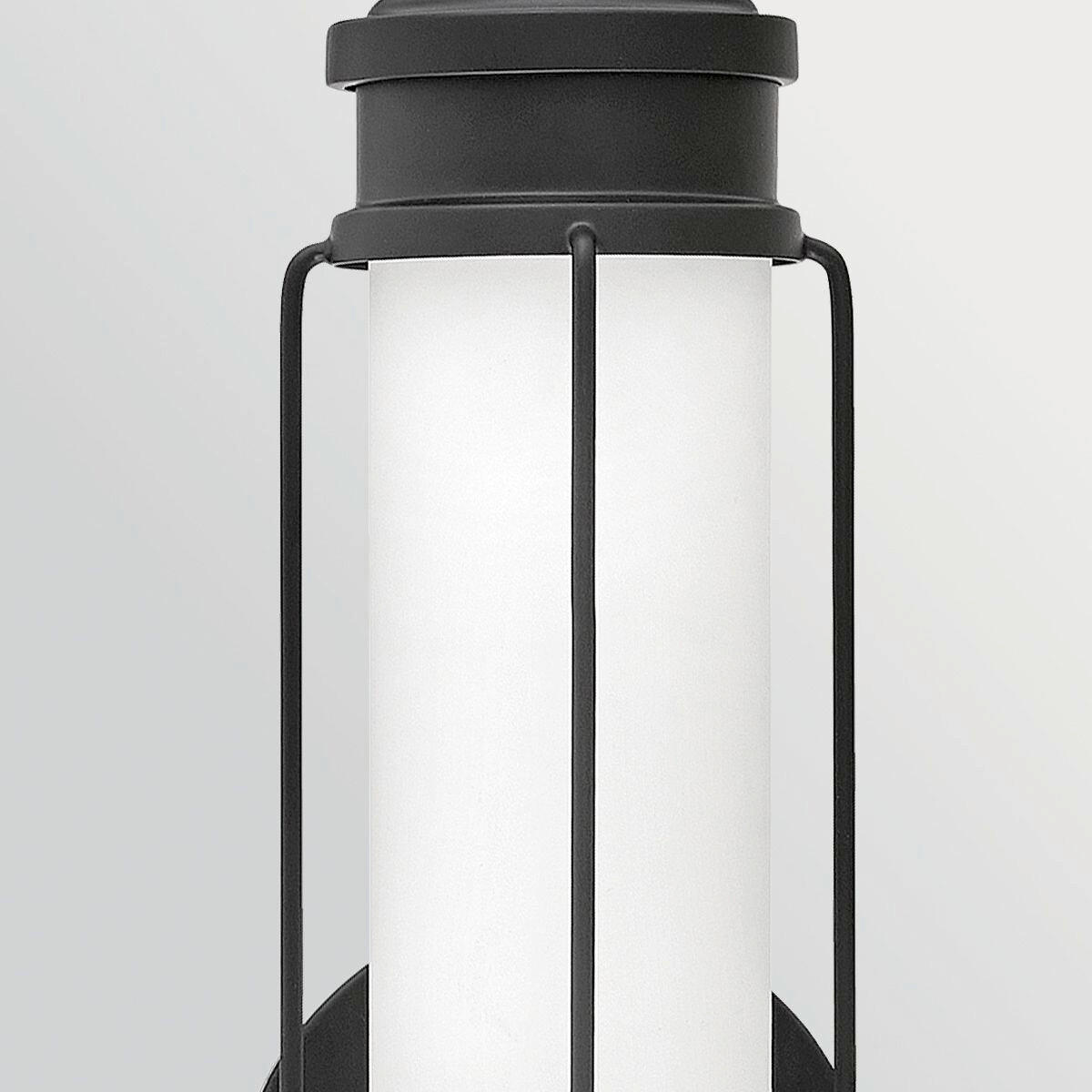 LED-WANDLEUCHTE Hinkley 11,4/43,2/13 cm  - Schwarz, Design, Glas/Metall (11,4/43,2/13cm) - Elstead Lighting