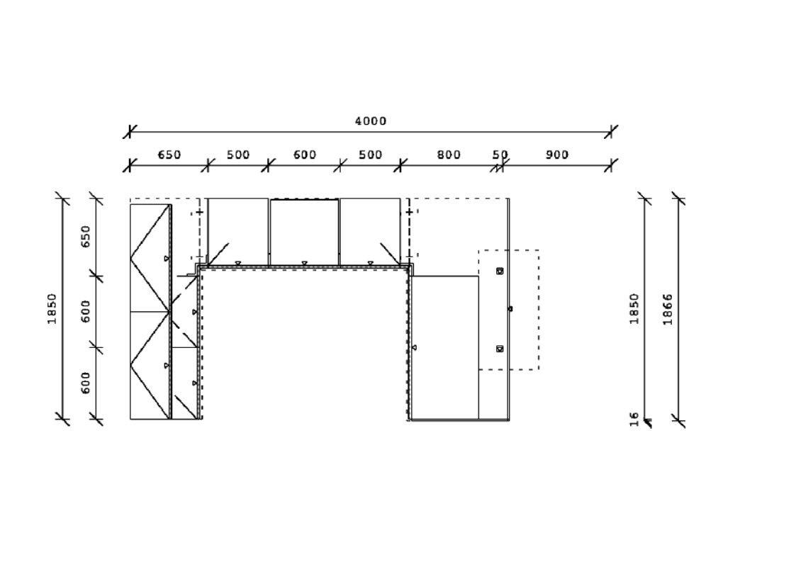 Thumbnail - Venda Eckküche VE 405, Dunkelgrau, Weiß Hochglanz, Metall, 2 Schublade(n) Schubladen, nur wie online abgebildet bestellb...
