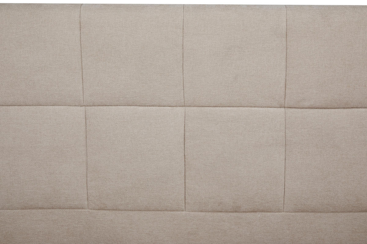 POLSTERBETT Lattenrost 180/200 cm  in Beige  - Beige/Schwarz, Design, Holz/Textil (180/200cm) - Boxxx