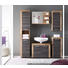 HOCHSCHRANK 36/184/31 cm - Dunkelbraun/Silberfarben, Design, Holzwerkstoff/Kunststoff (36/184/31cm) - Xora HOCHSCHRANK 36/184/31 cm - Dunkelbraun/Silberfarben, Design, Holzwerkstoff/Kunststoff (36/184/31cm) - Xora