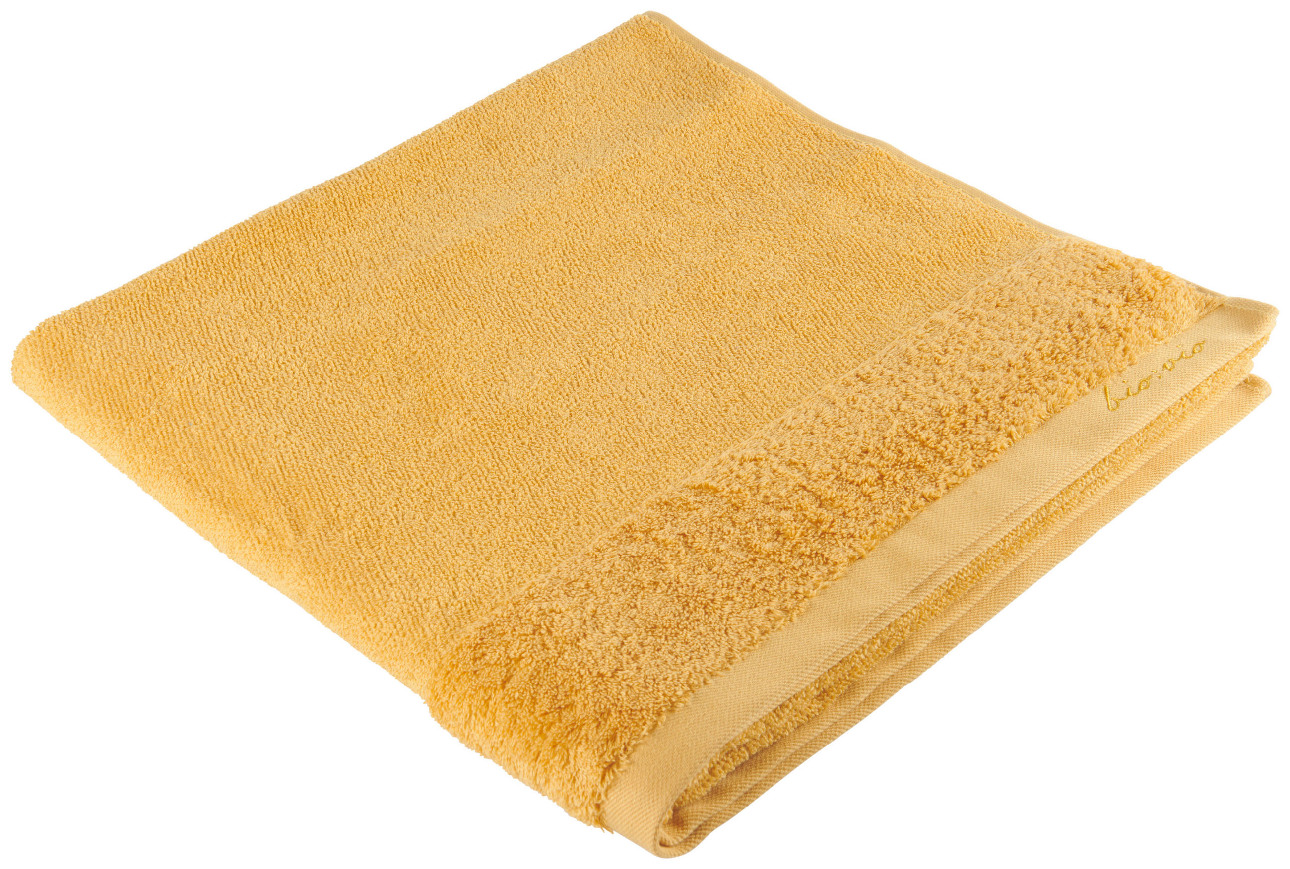 HANDTUCH BONITA Currygelb  - Currygelb, Natur, Textil (50/100cm) - Bio:Vio