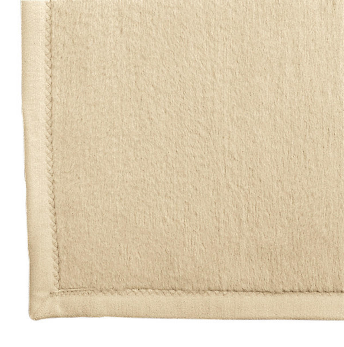 DEKORATIVNA ODEJA 220/240 cm krem barve  - krem barve, Konvencionalno, tekstil (220/240cm) - Ibena