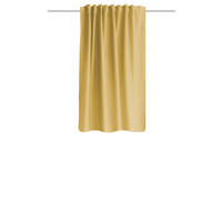 WÄRMESCHUTZVORHANG blickdicht  - Gelb, Basics, Textil (135/145cm) - Schmidt W. Gmbh