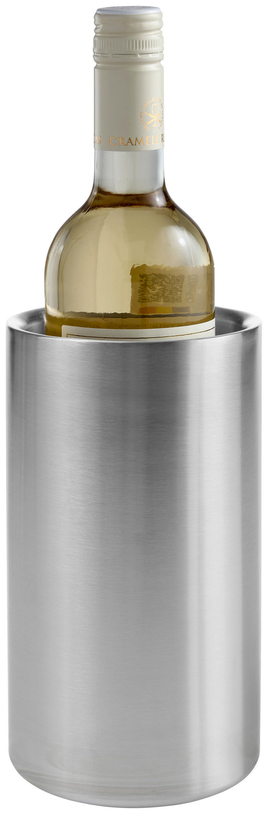 WEINKÜHLER - Edelstahlfarben, Basics, Metall (11,8/20cm) - Novel