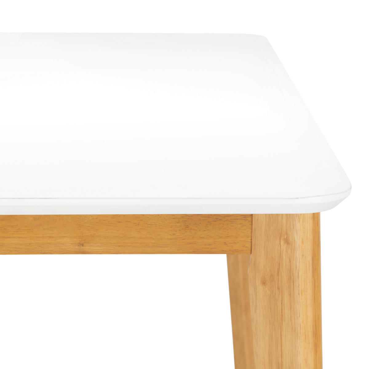 JEDÁLENSKÝ STÔL, biela, 100-130/74/100 cm - biela/farba duba, Design, drevo (100-130/74/100cm) - Livetastic