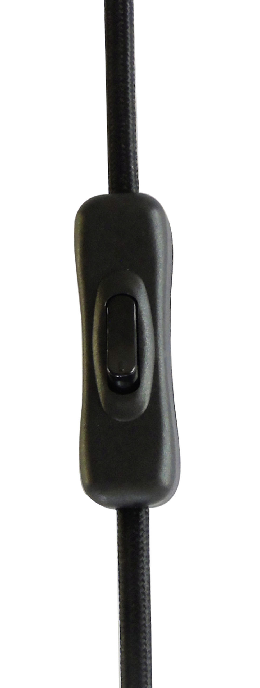TISCHLEUCHTE - Dunkelgrau/Schwarz, Design, Glas/Metall (15/26cm) - Dieter Knoll