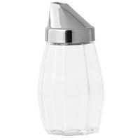 ZUCKERSTREUER 160 ml  Metall, Glas  - Transparent/Silberfarben, KONVENTIONELL, Glas/Metall (0,160l) - Fackelmann