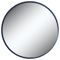 BADEZIMMERSPIEGEL 60/60/5 cm  - Schwarz, Design, Glas/Holzwerkstoff (60/60/5cm) - home24