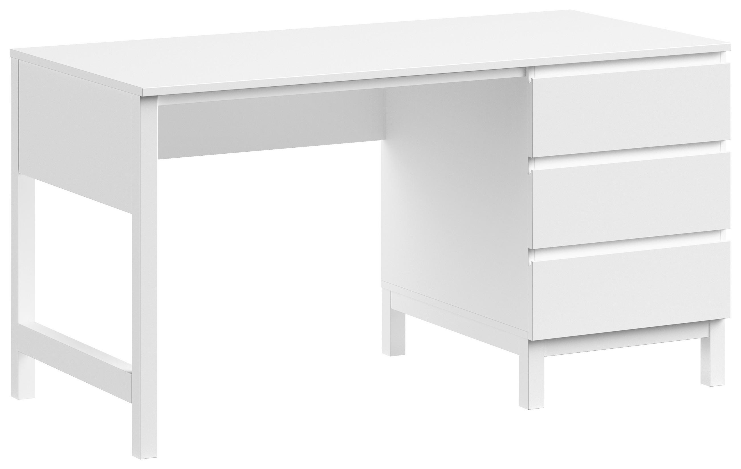 JUGENDSCHREIBTISCH - Weiß, MODERN, Holz/Holzwerkstoff (140/75/70cm) - MID.YOU