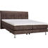 BOXSPRINGBETT 180/200 cm in Braun - Alufarben/Braun, KONVENTIONELL, Kunststoff/Textil (180/200cm) - Bentley BOXSPRINGBETT 180/200 cm in Braun - Alufarben/Braun, KONVENTIONELL, Kunststoff/Textil (180/200cm) - Bentley