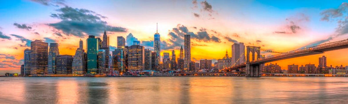 ACRYLGLASBILD Städte  - Multicolor, Basics, Kunststoff (50/180/1,70cm) - Euroart