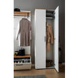 GARDEROBE 5-teilig  in 220/198/29 cm  - Wildeiche/Weiß, Design, Holz/Holzwerkstoff (220/198/29cm) - Moderano