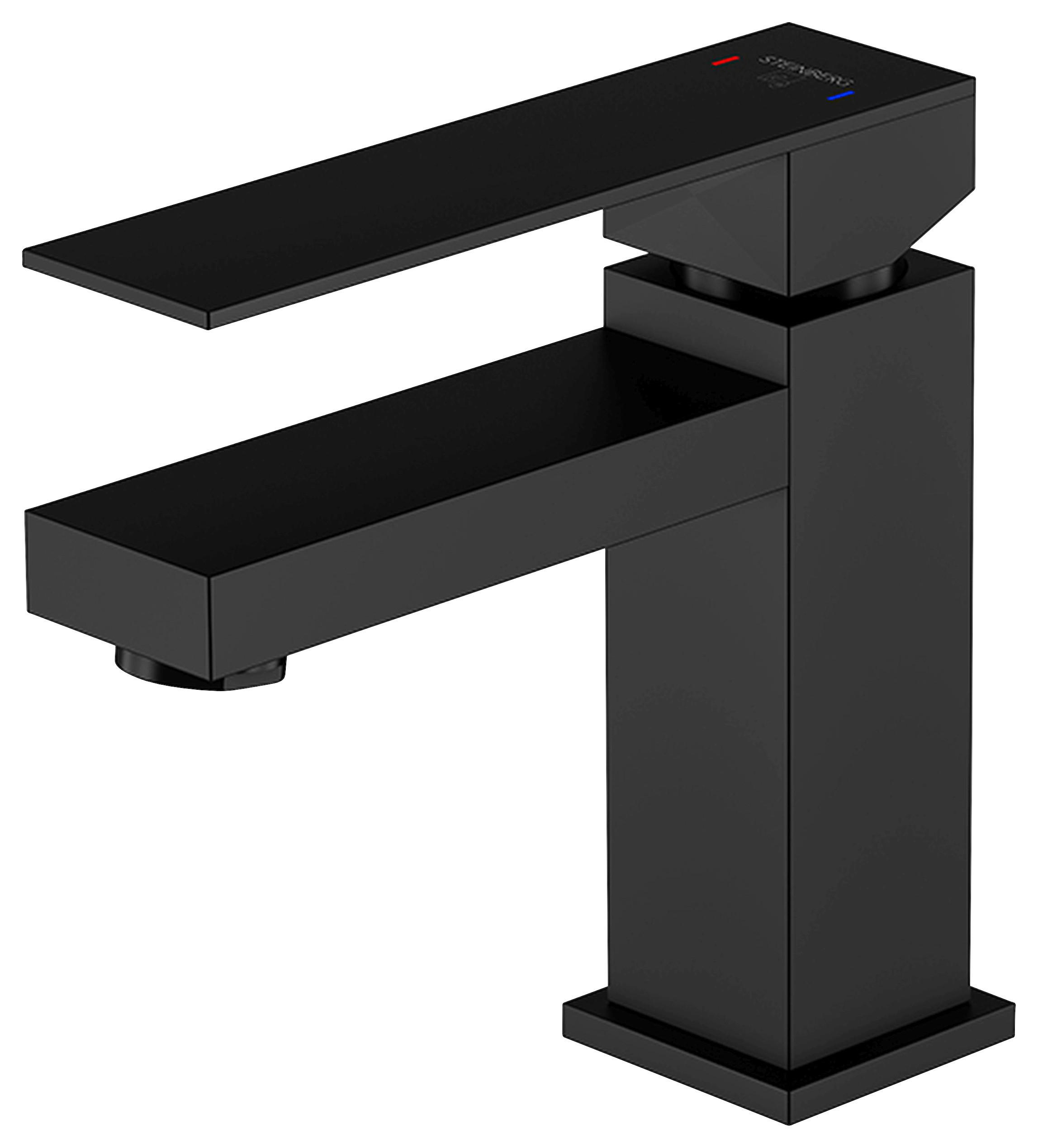 WASCHTISCHARMATUR 160 1010 S  - Schwarz, MODERN, Metall (5/16,3/15,5cm)