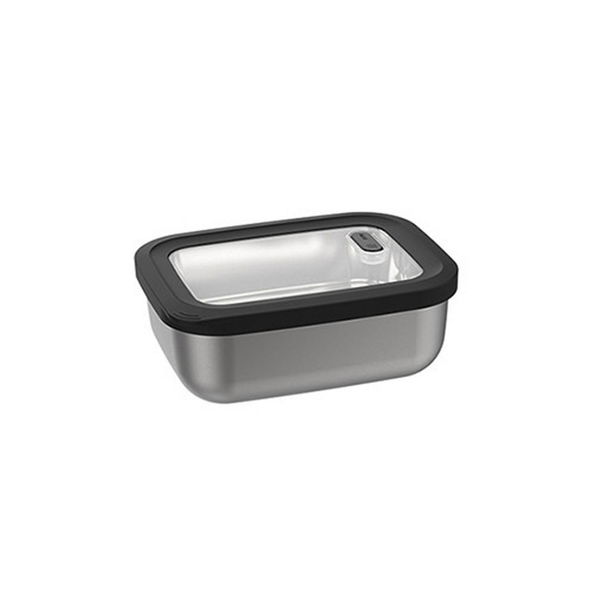 FRISCHHALTEDOSE PROVIDO 0,6 L  - Edelstahlfarben/Transparent, Basics, Kunststoff/Metall (12/5,9/15,6cm) - Gefu