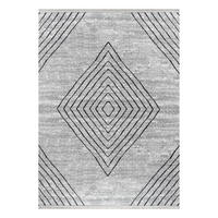 VÄVD MATTA 160/230 cm Efe  - grå, Natur, textil/naturmaterial (160/230cm)
