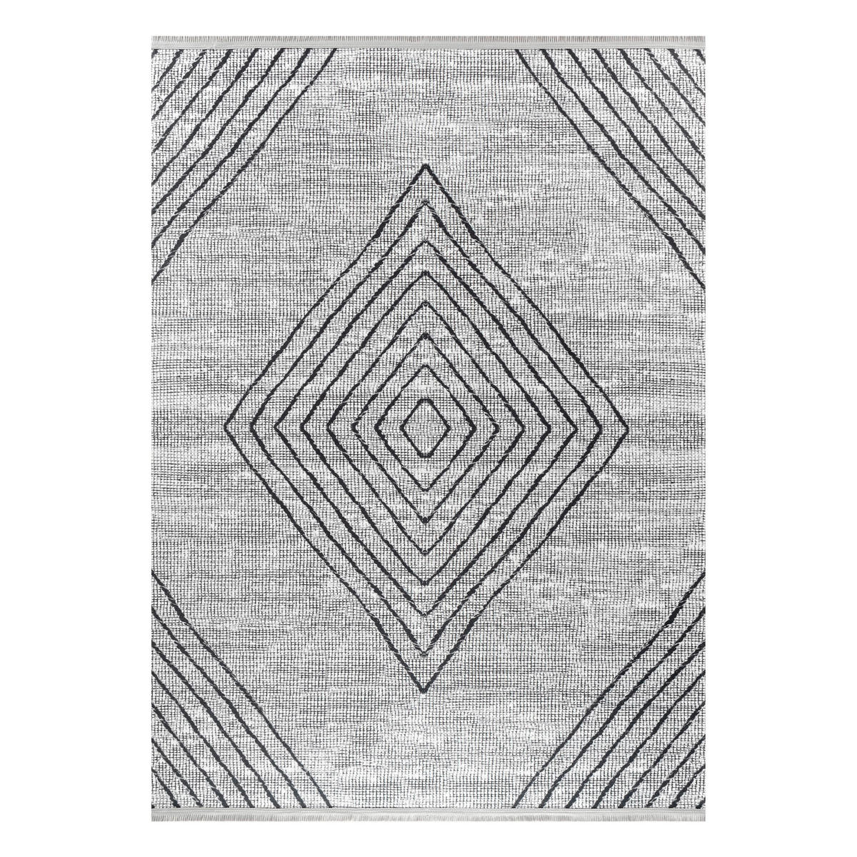VÄVD MATTA 160/230 cm Efe  - grå, Natur, textil/naturmaterial (160/230cm)